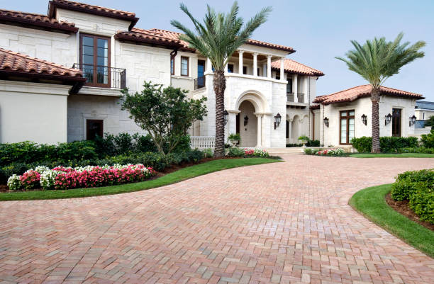 Cobblestone Driveway Pavers in Fort Riley, KS